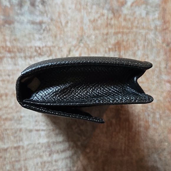 BALLY Authentic Black Leather Key/Card Cash Holder NWOT UNISEX - Picture 7 of 12